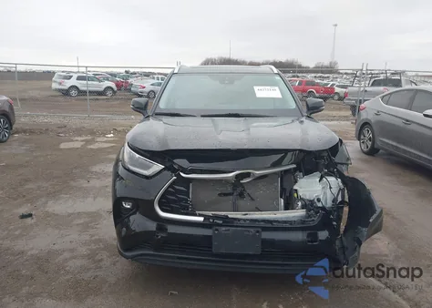 2021 Toyota Highlander Xle из США, поврежденный, VIN 5TDGZRBH7MS143543